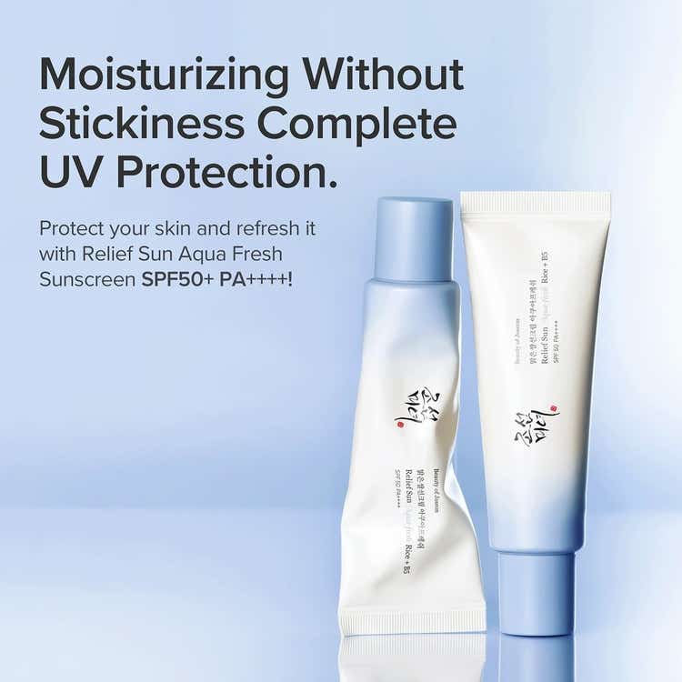 Beauty of Joseon Relief Sun Aqua-Fresh Rice + B5 SPF50+ PA++++ thumbnail 3