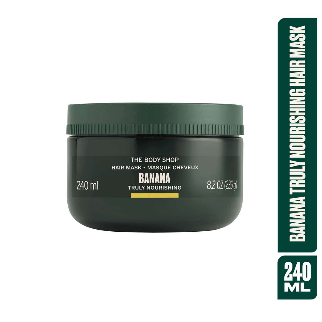 The Body Shop Banana Truly Nourishing Hair Mask (240ml)