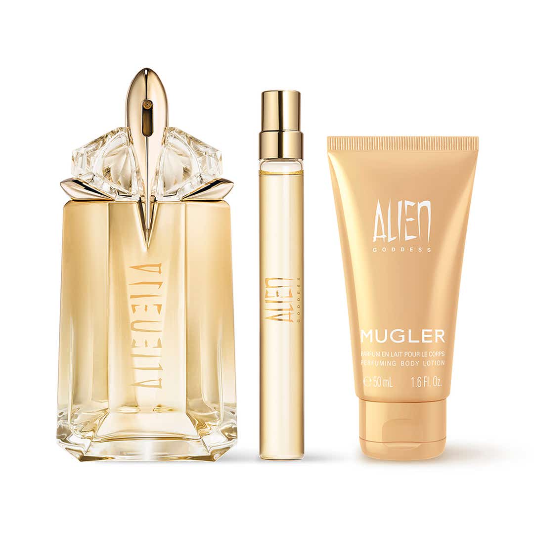 Buy Mugler Alien Goddess Edp Set (3 pcs) Online at Best Price in India ...
