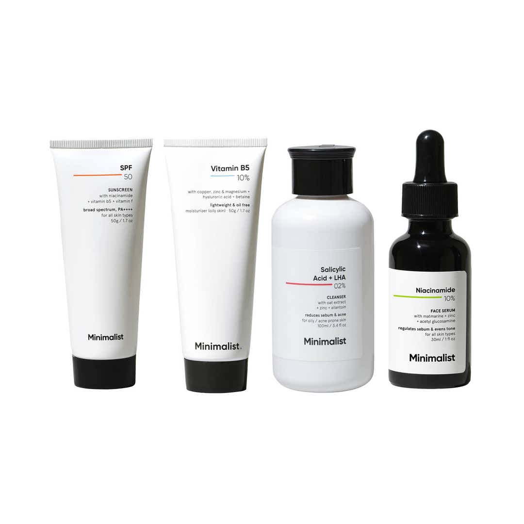 Minimalistic Skin Routine Buy Minimalist Daily Skincare Routine For Oily & Acne Prone Skin Csms ...