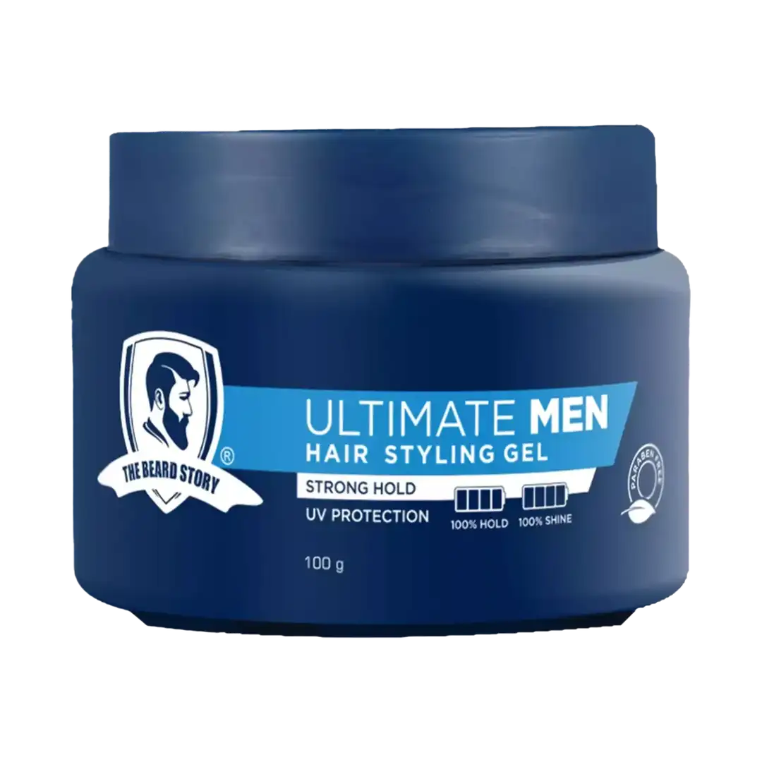 Buy The Beard Story Hair Styling Gel for Strong Hold (100gm) Online at