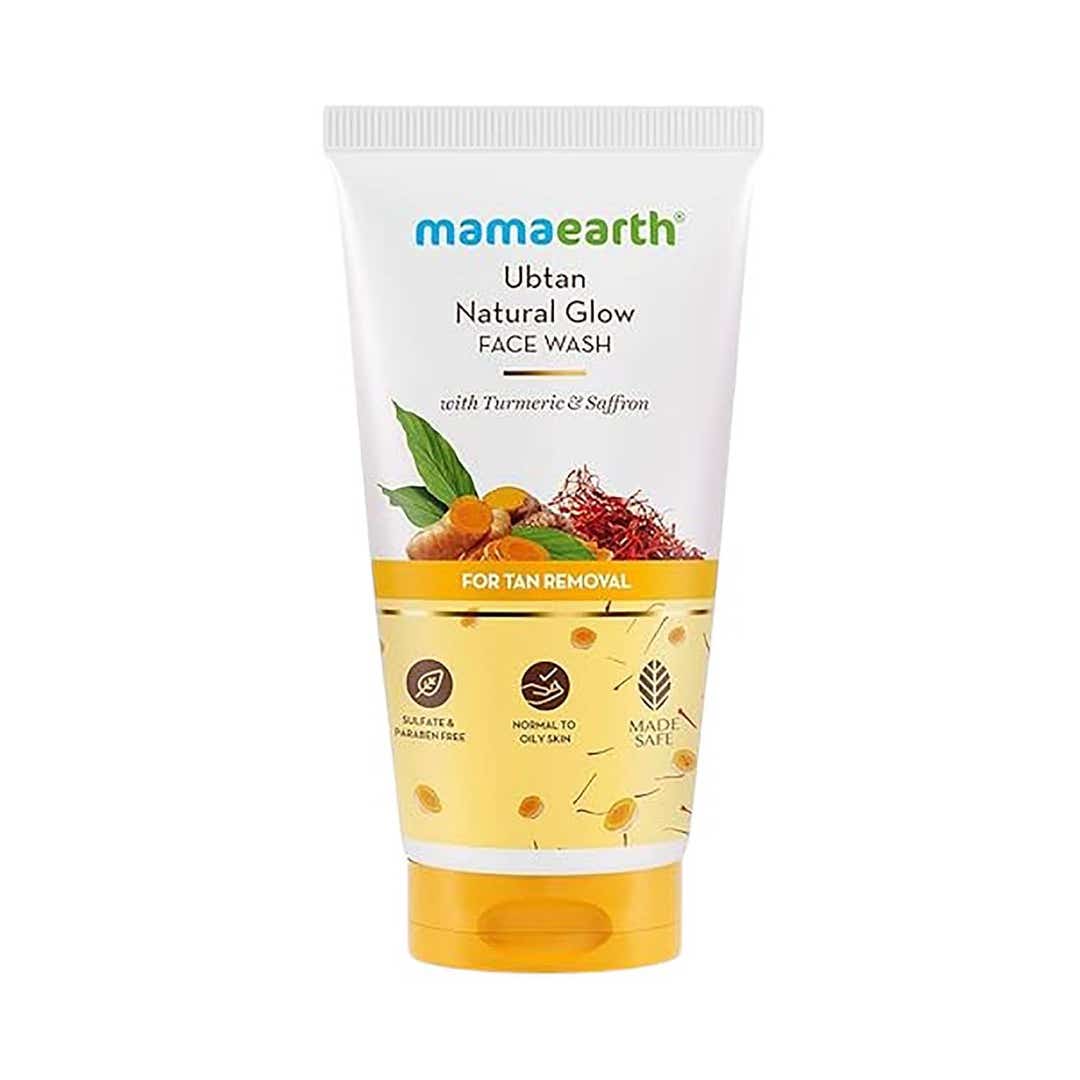 MAMAEARTH UBTAN NATURAL GLOW FACEWASH 50ML