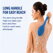 VEGA Long Handle Bristle Bath Brush Body Scrubber Brush for Removing Dead Skin (BA-1/7)