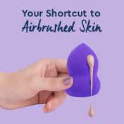 GUBB Pear Shaped Beauty Blender - Purple
