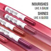 Lakme 9To5 Hya Glam Plump+Shine Clickstick, Hyaluronic Acid & Ceramides - Signature Brick (2.1 g)