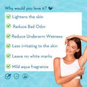 WishCare Aqua Fresh Underarm Roll On Serum Reduces Pigmentation and Prevents Body Odour (50 ml)