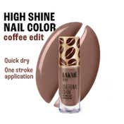 Lakme 9 to 5 Overtime Shine Nail Polish Coffee Edit - 09 Cold Brew (6 ml)