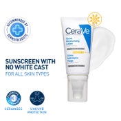 CeraVe AM Facial Moisturizer With Sunscreen SPF 50 (52 ml)