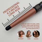 Alan Truman Gold Ceramic Wand - Large (1 pc)