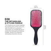 Denman Powder Paddle Brush D38 - Black
