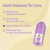 Plum BodyLovin' Vanilla Vibes Deodorant Deodorant Roll-On Lactic Acid & Green Tea Extract (50ml)