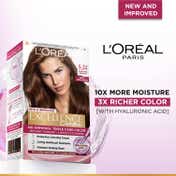 LOreal Paris New Excellence Creme Hair Color Hyaluronic Acid, 5.32 Caramel Brown, (100gm + 72ml)
