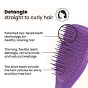 Tangle Teezer Mini Ultimate Detangler Brush - Fresh Purple