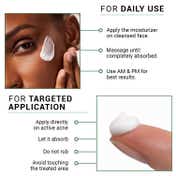 Sereko Anti Acne Moisturiser with Zinc PCA and Lactic Acid for Oil Control and Redness (50 ml)