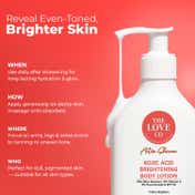 THE LOVE CO. Kojic Acid Brightening Body Lotion (325 ml)