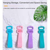 Bronson Professional Back Scrubber Belt Cleaning Exfoliating Bath Brush (Color & Design May Vary)