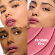 Lakme 9to5 Hya Beach Edit, Lipstick + Liner Duo, SPF Matte Finish Lipstick – Vacay Pink, (2 + 0.2 g)