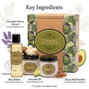 NATURALLY EUROPEAN Somerset Verbena Body Care Set (3 pcs)