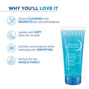 Bioderma Atoderm Gel Douche Ultra Gentle Soap Free Shower Gel with Niacinamide for 24H Hydration (100ml)