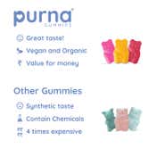 Purna Gummies Kids Multivitamin Gummies for Growth Immunity and Health (30 pcs)