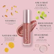 HOUSE OF MAKEUP Hot Glossip Non-Sticky High-Shine Gloss - What'S The Tea (4.7 ml)