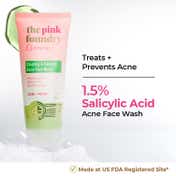 The Pink Foundry Clearing & Calming Acne Face Wash (100ml)