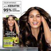 Garnier Color Naturals Creme Riche Hair Color - 4 Brown (70ml+60g)