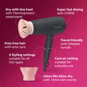 Philips BHD356-10 Thermoprotect Airflower 2100W Hair Dryer