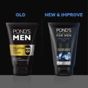 Pond's Men Pollution Out Activated Charcoal Deep Clean Facewash - (50g)