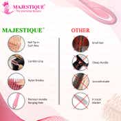 Majestique Vented Round Hair Brush - Pink