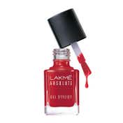 Lakme Absolute Gel Stylist Lip Liquid - Scarlet Red (12 ml)
