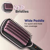 Vega Litstyle L2 Hair Straightener Brush with Up to 12 Hrs Straightening Effect (VHSB-07)