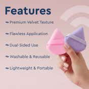 GUBB Pizza Puff Makeup Sponge (2 pcs)