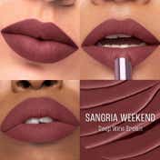 Lakme 9to5 Lip Tattoo Matte Slim Stick - MM3 Sangria Weekend (2 g)