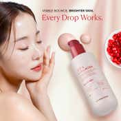 The Face Shop Collagen & Pomegranate Serum - Best Anti Aging Korean Serum with Panthenol (80 ml)