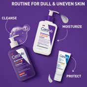 CeraVe Brightening Vitamin C Face Wash For Dull & Uneven Skin, Reduces Dark Spots (236 ml)