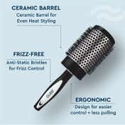 GUBB Blow Dry Hair Brush - Black