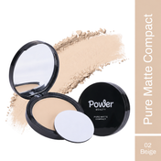 Power Beauty Pure Matte Compact - Beige 02 (9 g)