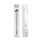 PAC SDE 01 Base Perfecto Multipurpose Brush - Dual Ended Ergonomic Design Ultra Soft Bristles (1 pc)