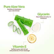 Mamaearth Aloe Vera Gel with Vitamin E for Skin & Hair (150 ml)