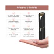 Finishing Touch Flawless Facial Hair Remover - Black
