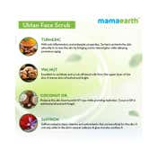 Mamaearth Ubtan Face Scrub with Turmeric & Walnut For Tan Removal (100 g)