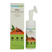 Mamaearth Ubtan Foaming Face Wash with Turmeric & Saffron (150ml)