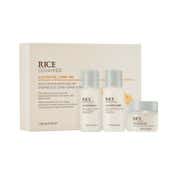 The Face Shop Rice & Ceramide Moisturizing Skincare Kit - Korean Beauty Travel Minis (3Pcs)