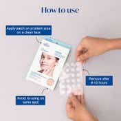 The Face Shop Dr.Belmeur Clarifying Spot Soothing Patches- Korean, Salicylic Acid for Pimples (1pc)