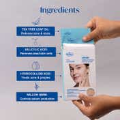 The Face Shop Dr.Belmeur Clarifying Spot Soothing Patches- Korean, Salicylic Acid for Pimples (1pc)