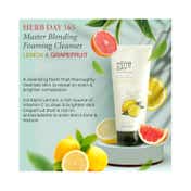 The Face Shop Herb Day 365 Lemon & Grapefruit Cleansing Foam - Korean Vitamin C Face Wash (170ml)