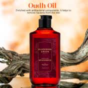 The Love Co. Black Rose & Oud Body Wash + Body Lotion Combo (Pack of 2)