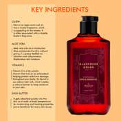 The Love Co. Black Rose & Oud Body Wash + Body Lotion Combo (Pack of 2)