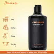 THE LOVE CO. Oud Noir Shower Gel (250ml)